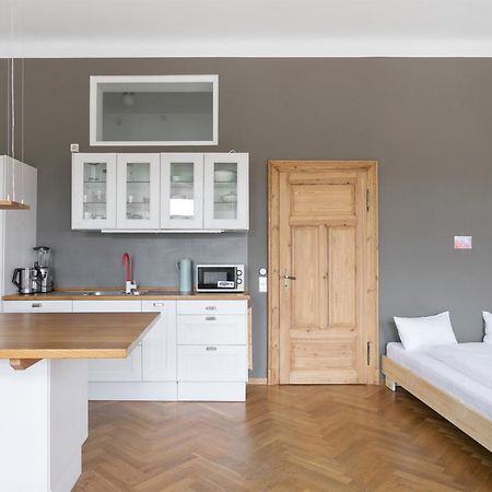 Apartment Bischof Am Alaunpark, Dresden Neustadt Bagian luar foto